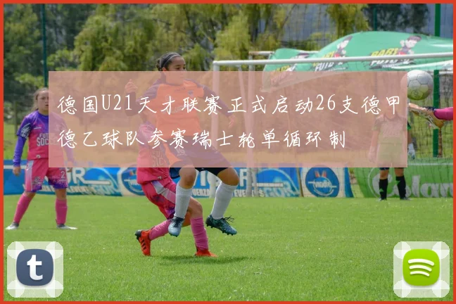 德国U21天才联赛正式启动26支德甲德乙球队参赛瑞士轮单循环制